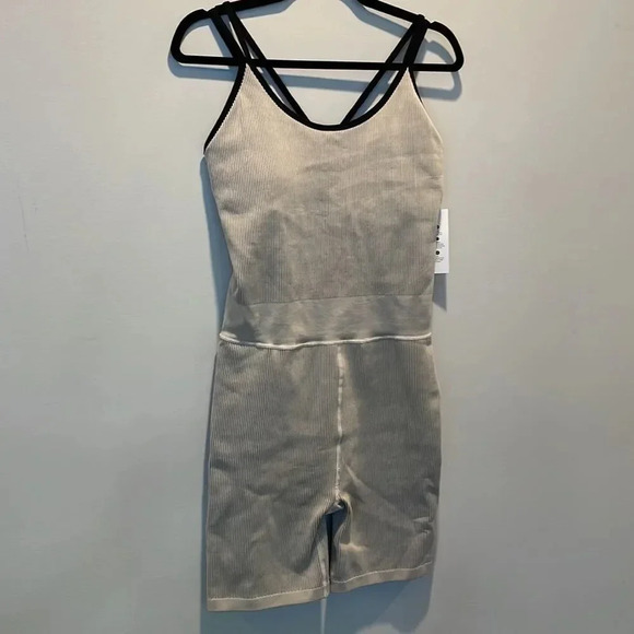 Calvin Klein Active Shorts Romper - Picture 4 of 9